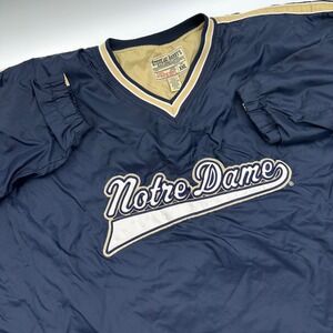 Steve and Barrys Notre Dame Fighting Irish Windbreaker Pullover‎ Mens XXL
READ